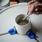 Juliet Macleod in her studio 2018